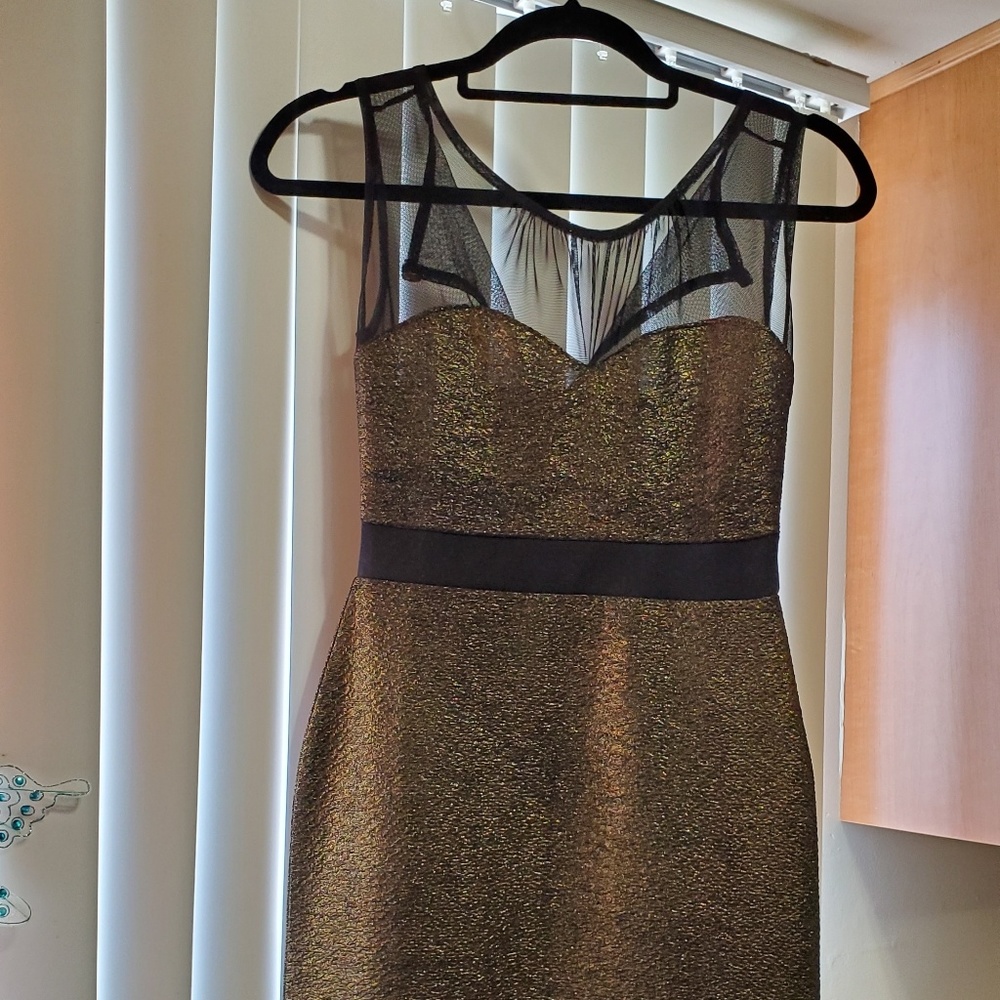 Black and Gold dress